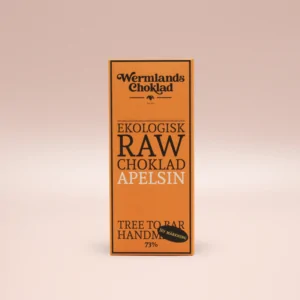 Wermlandschoklad Apelsin RAW&EKO 50g