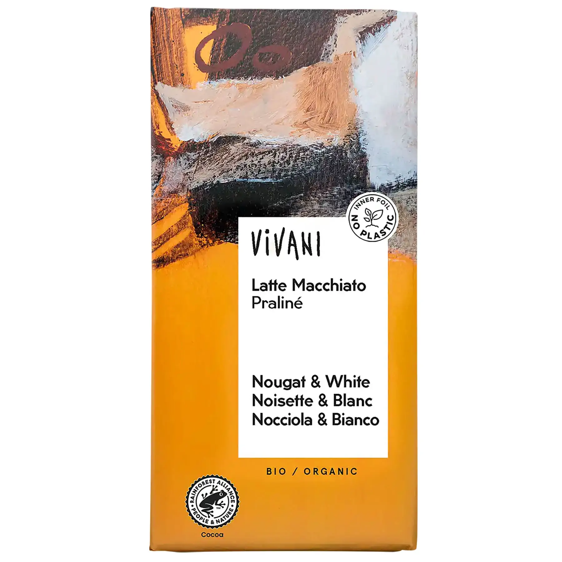 Vivani Choklad Latte Macchiato Praliné EKO 100g
