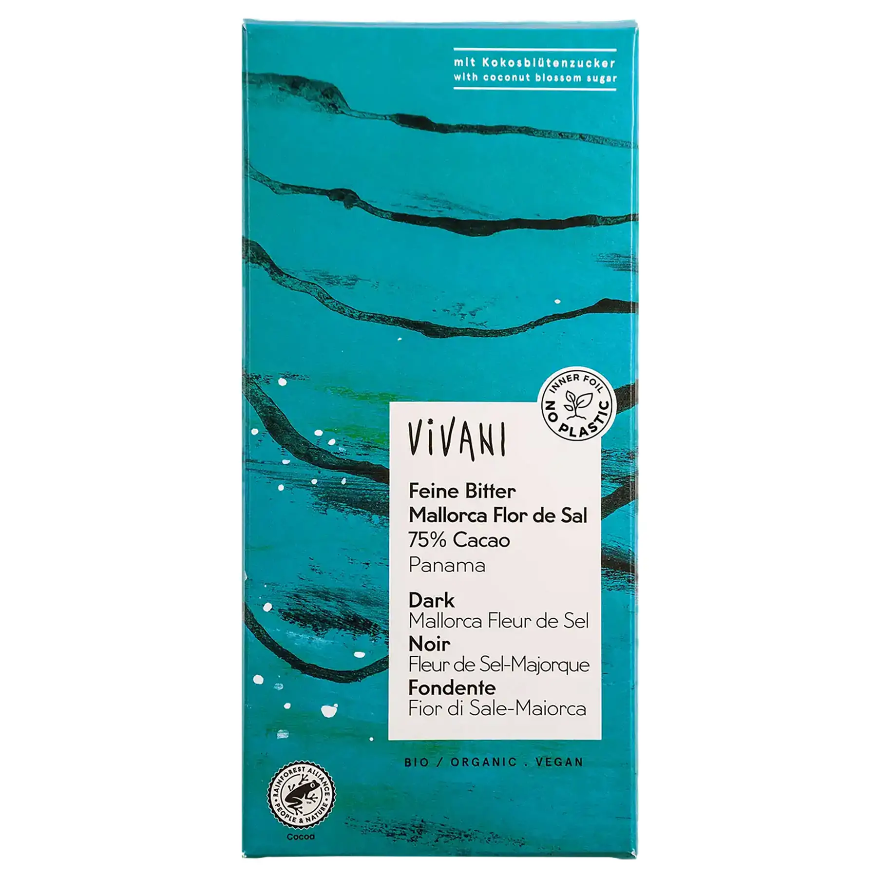 Vivani Choklad Mörk Mallorca 75% Cacao VEG EKO 80g