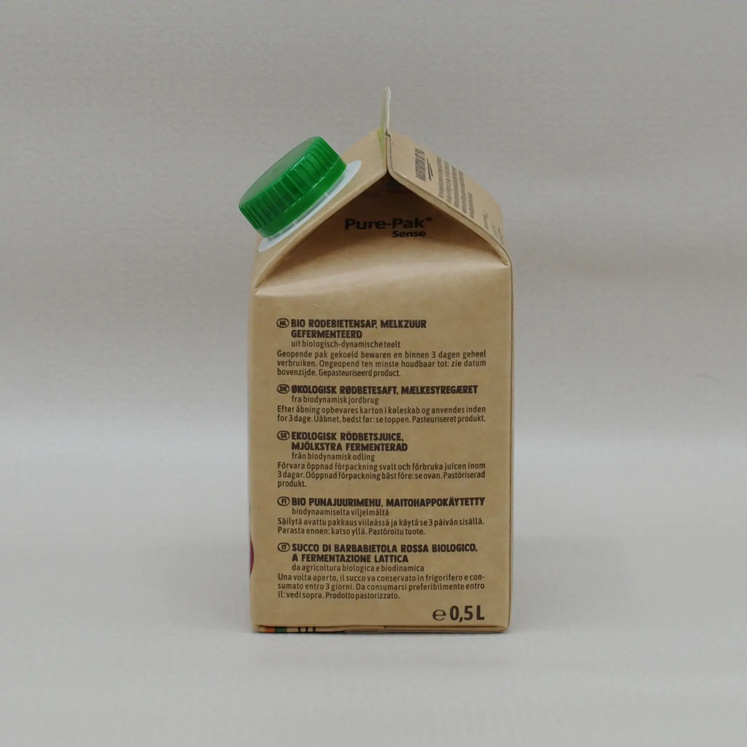 Voelkel Rödbetsjuice Mjölksyrad Demeter EKO 0,5L