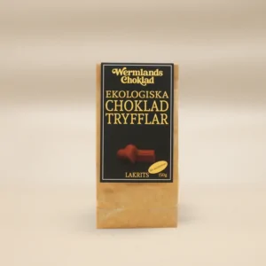 Wermlandschoklad Tryfflar Lakrits EKO 150g