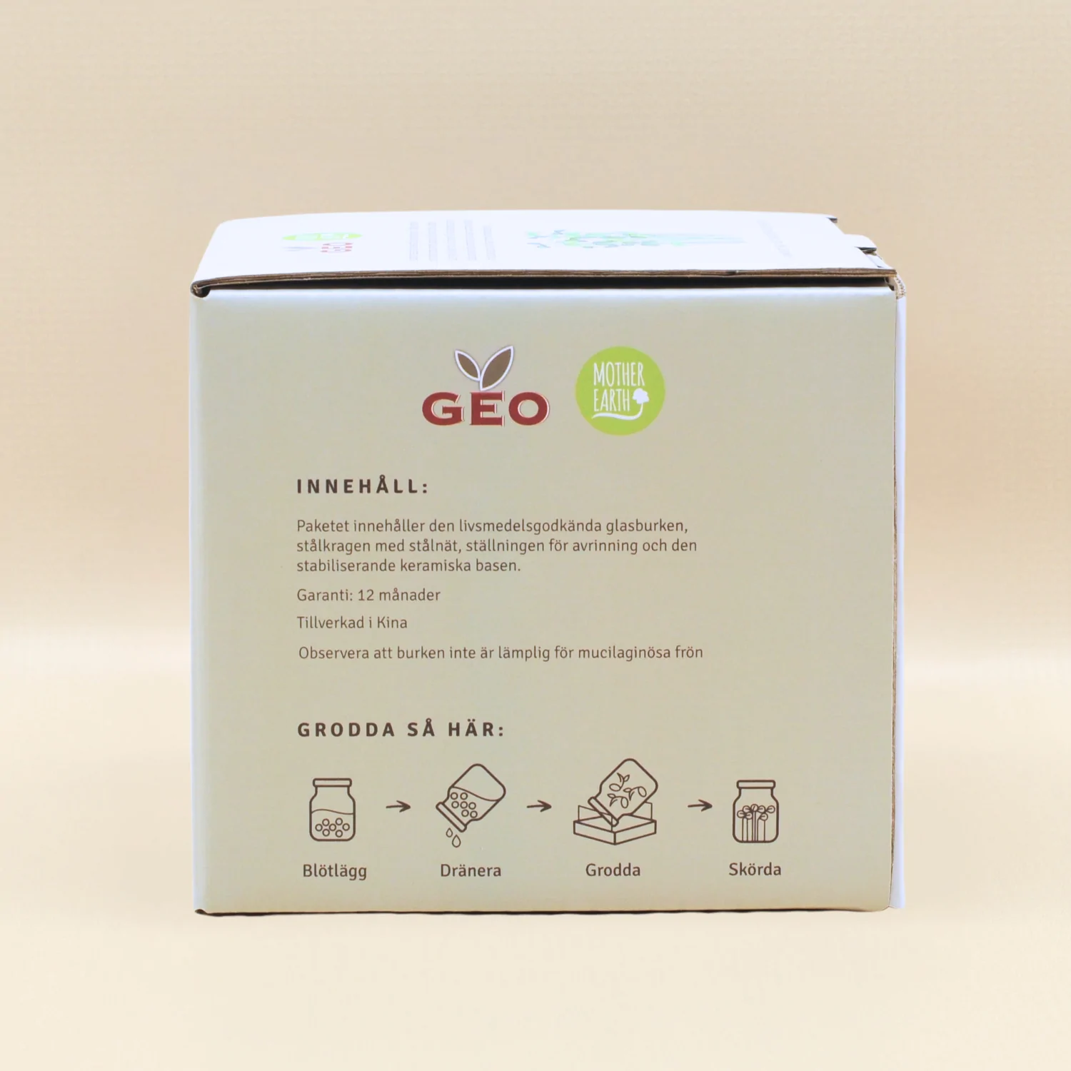 GEO Groddningsburk 0,8 liter