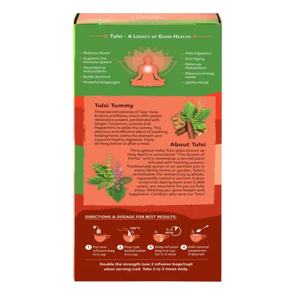 Organic India Tulsi Mage EKO 25 tepåsar