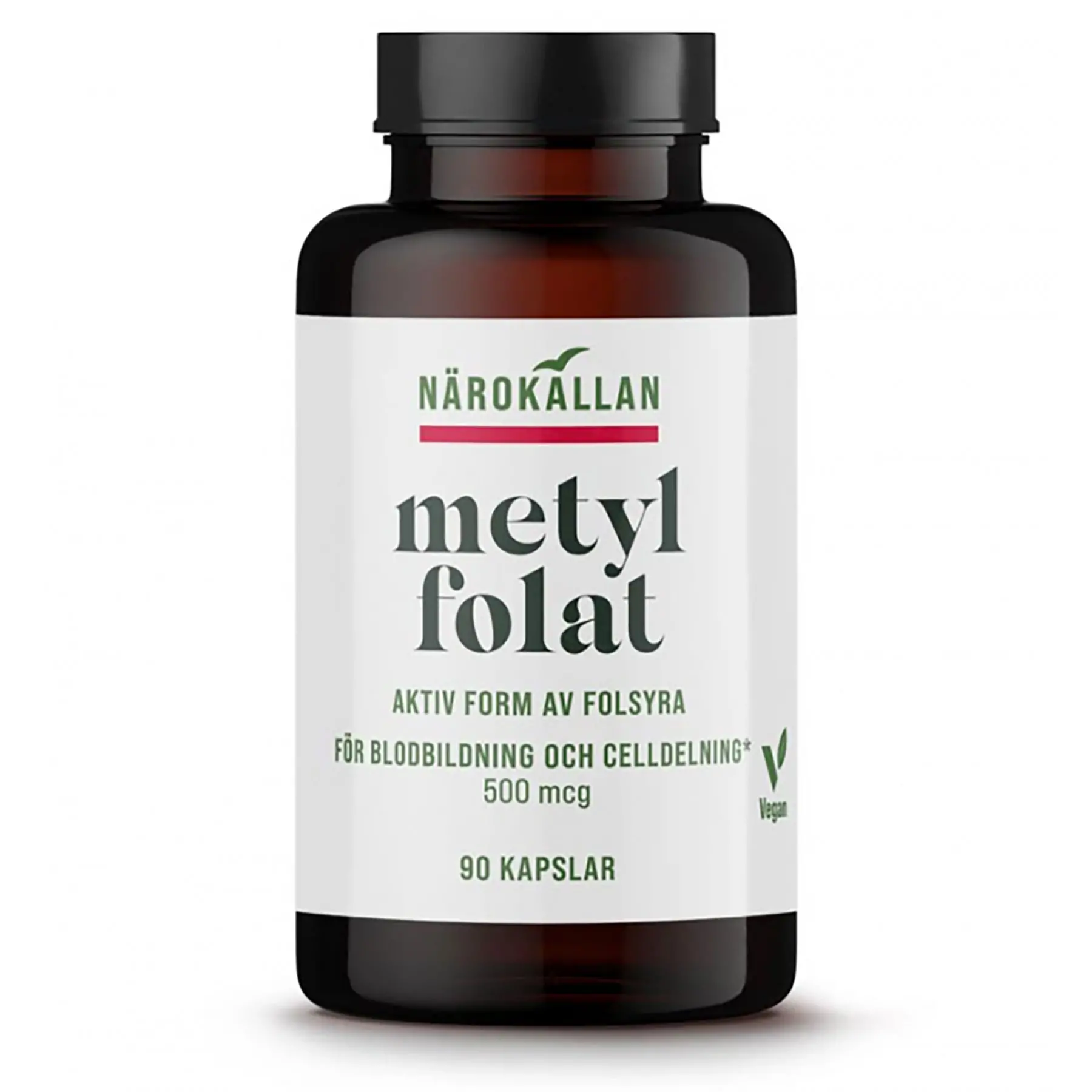 Närokällan Metylfolat 90 kapslar