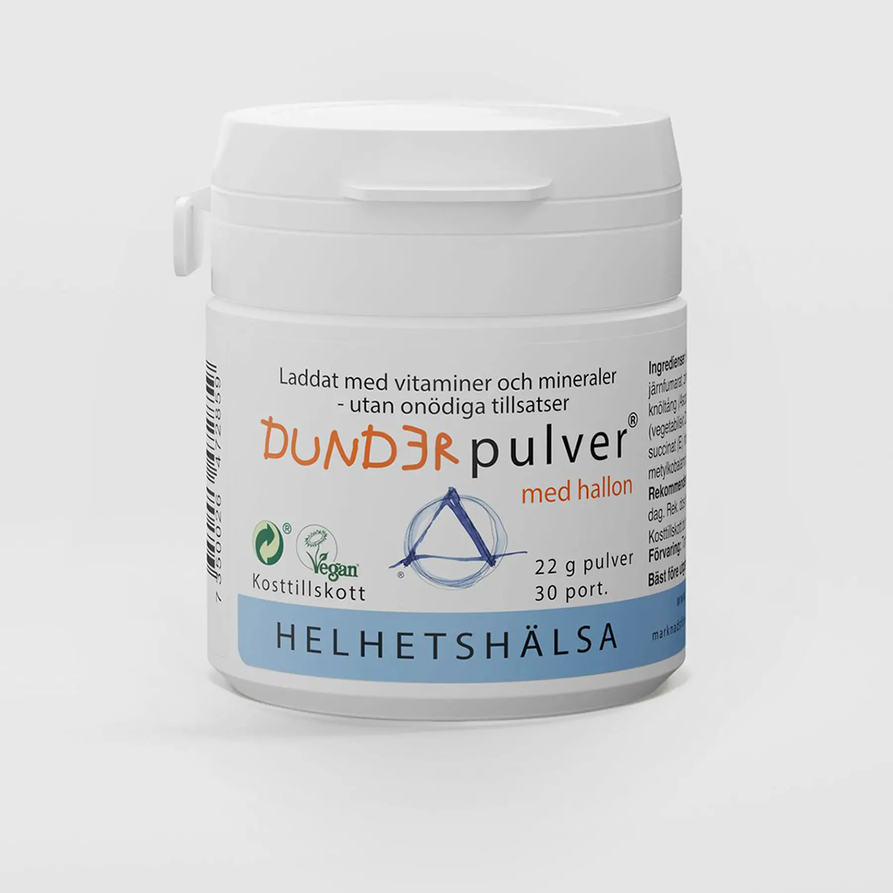Helhetshälsa Dunderpulver för Barn 30 doser