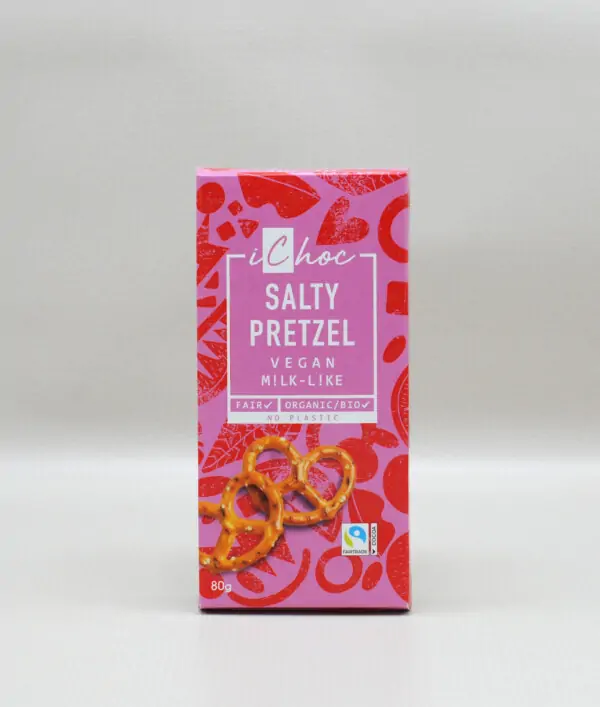 iChoc Choklad Salty Pretzel EKO 80g