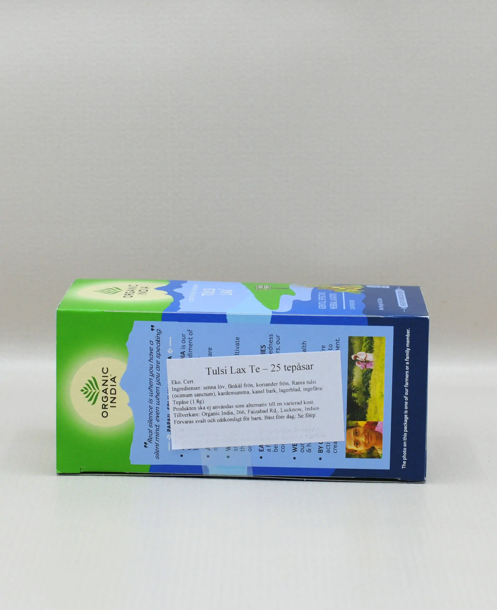 Organic India Tulsi Lax Te EKO 25 tepåsar