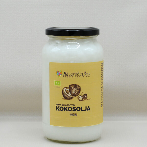 Smakfri & doftfri kokosolja