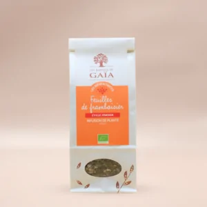 Les Jardins de Gaïa Hallonblad Te EKO 50g