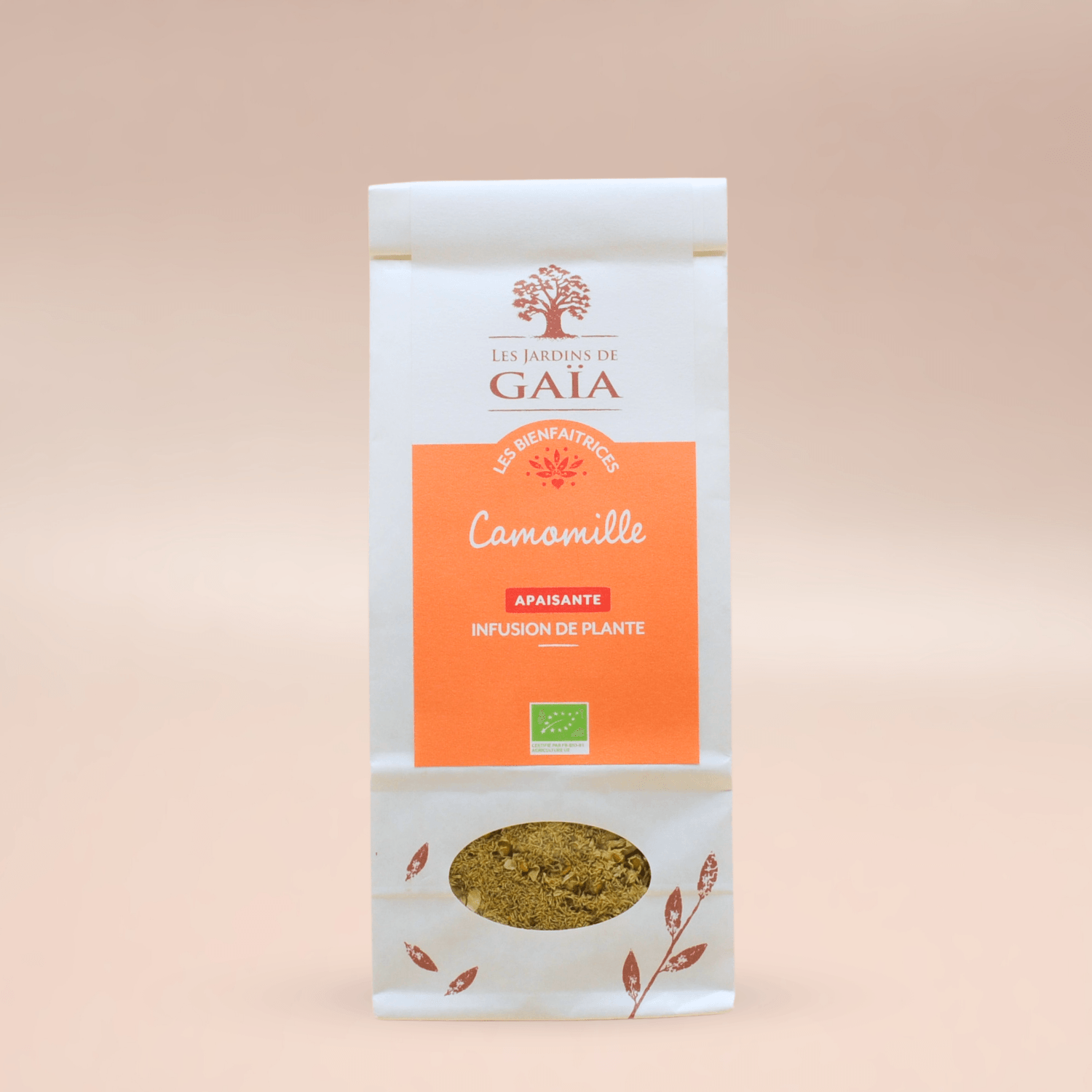Les Jardins de Gaïa Kamomillblomor Te EKO 50g