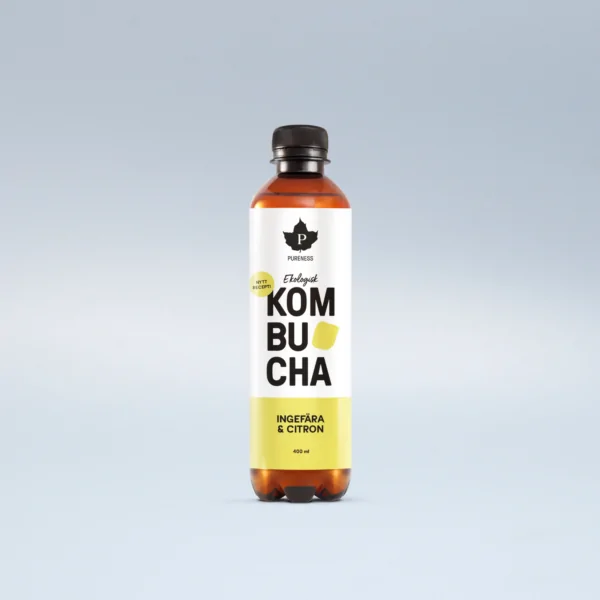 Pureness Kombucha Ingefära&Citron 400ml