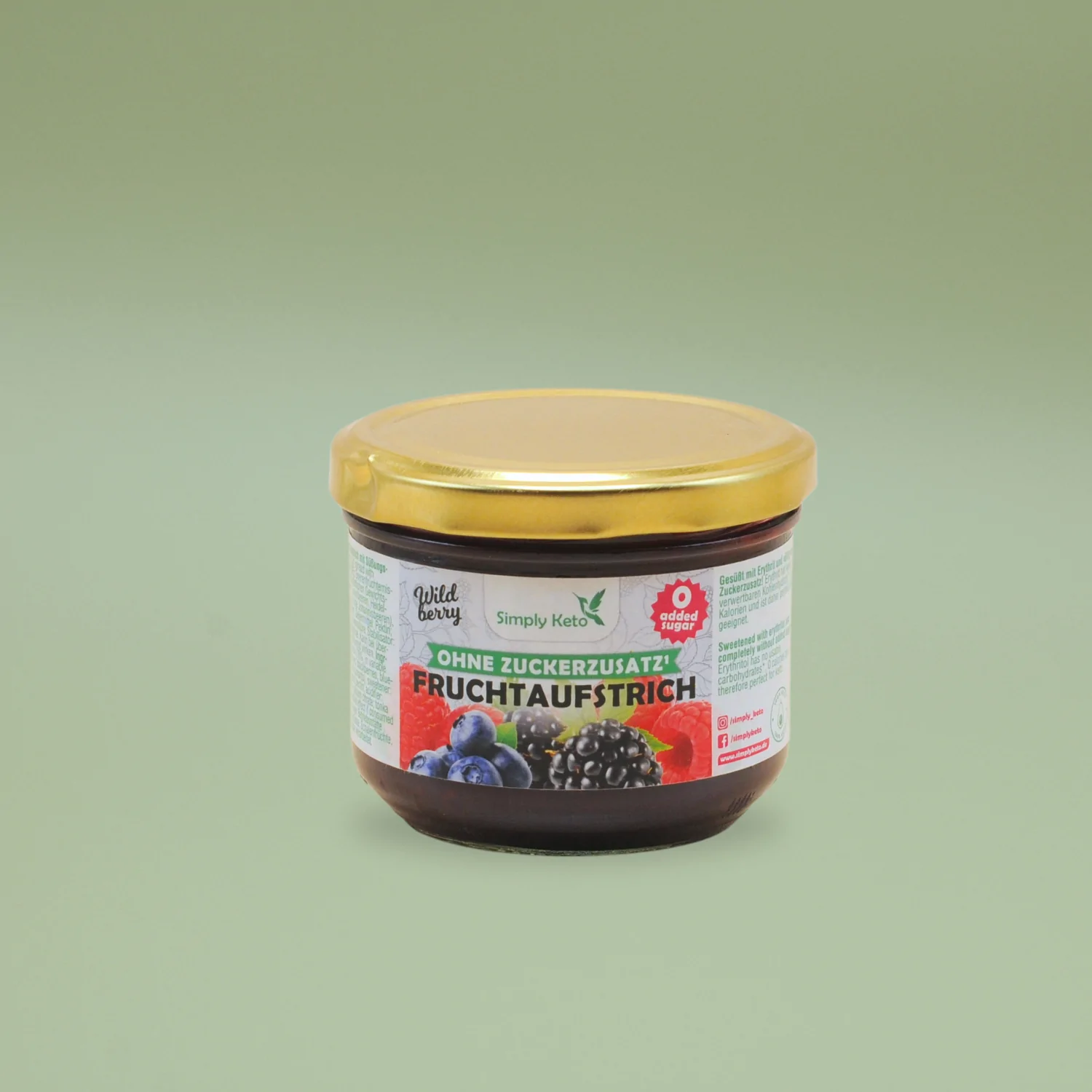 Simply Keto Marmelad Skogsbär Sockerfri 230g