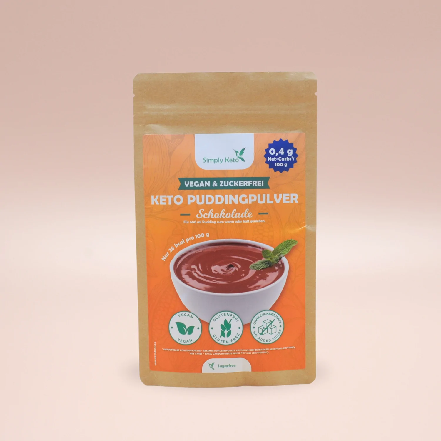 Simply Keto Puddingpulver Choklad 100g
