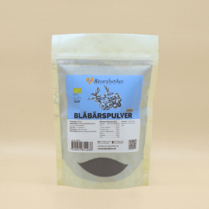 Blåbärspulver Nordisk RAW&EKO 200g