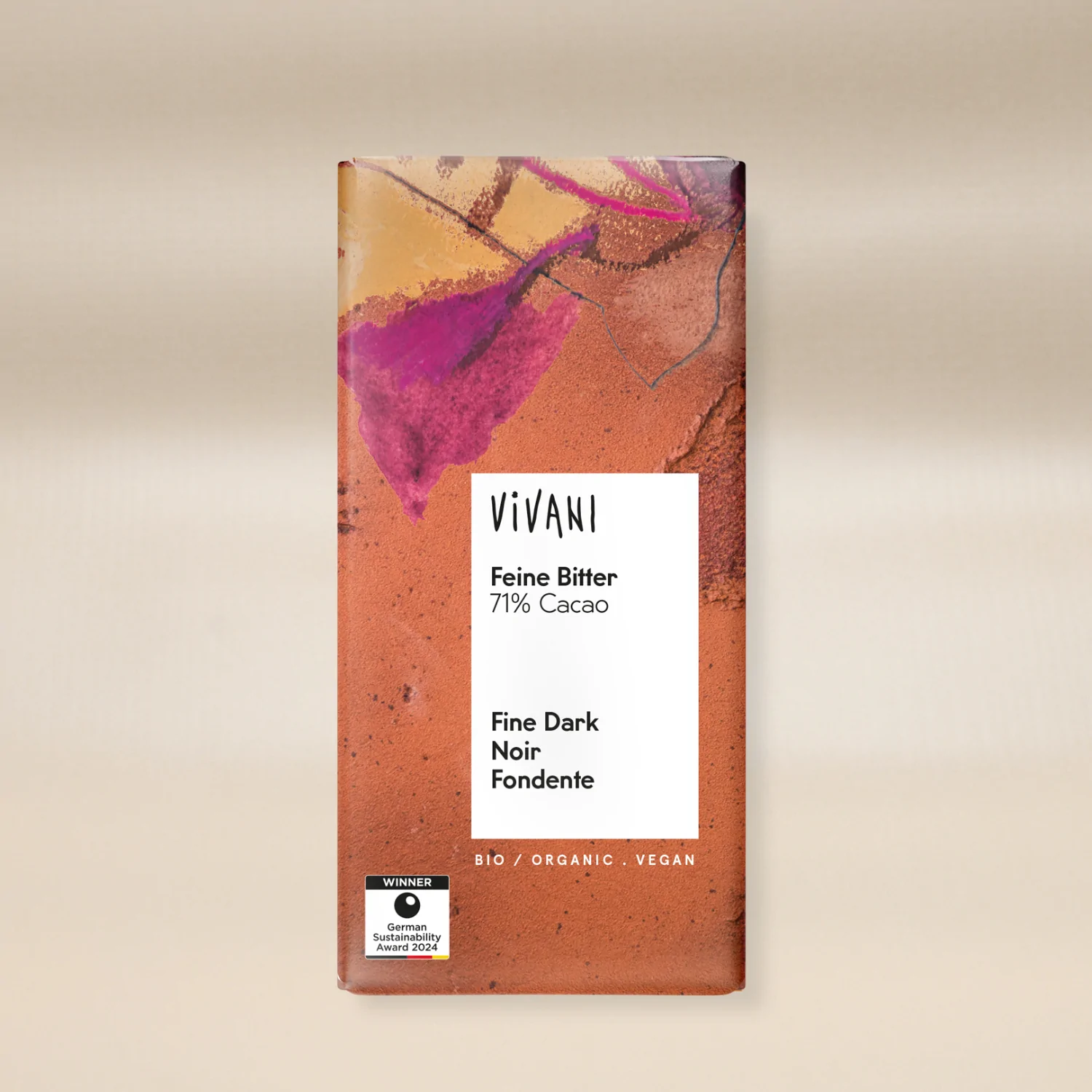 Vivani Choklad Mörk 71% EKO 80g