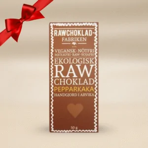 Wermlandschoklad Pepparkaka RAW&EKO 50g