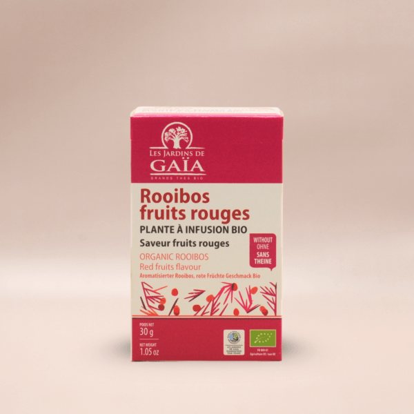 Les Jardins de Gaïa Rooibos Red Fruit Tepåsar 20st