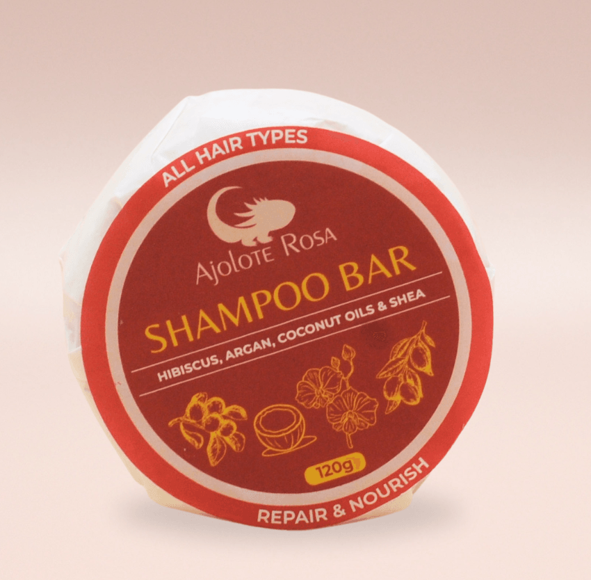 Ajolote Rosa Shampo Repair & Nourish 120g