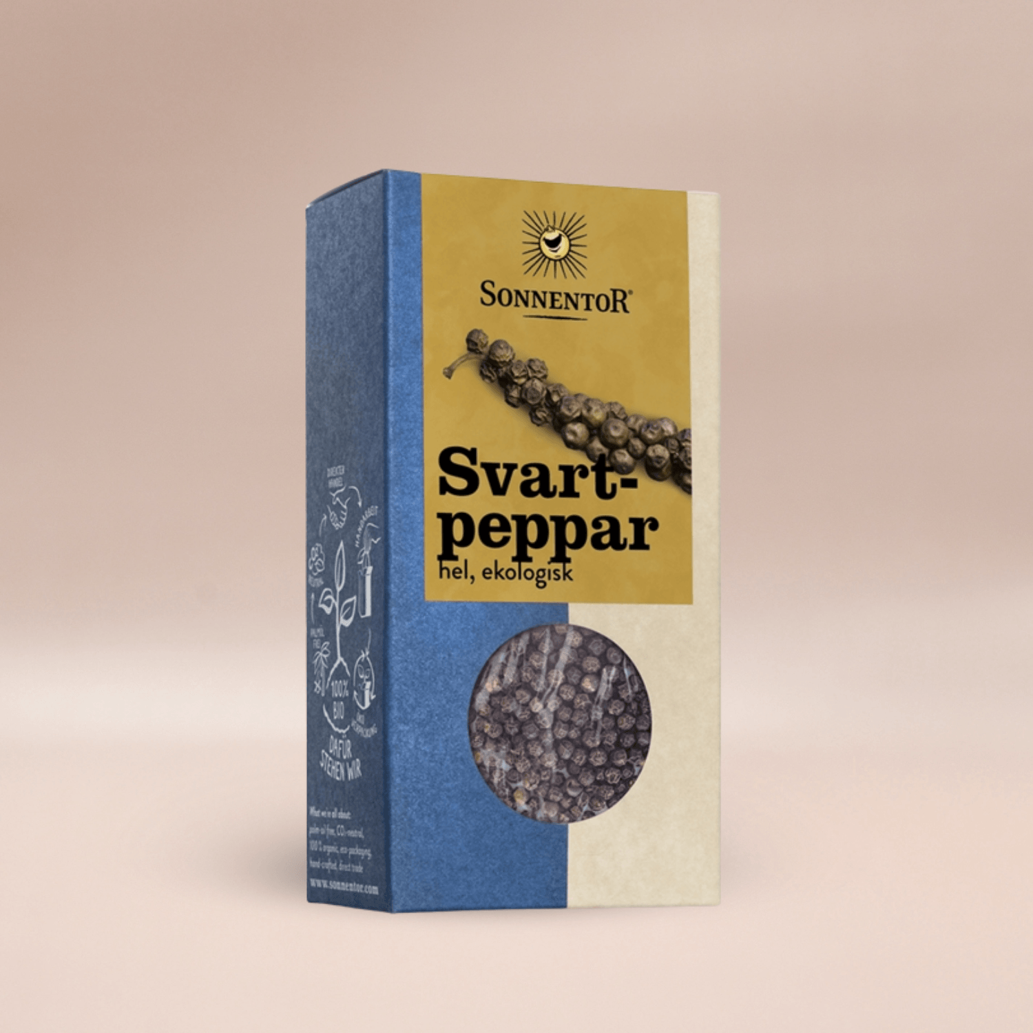 Sonnentor Svartpeppar Hel EKO 55g