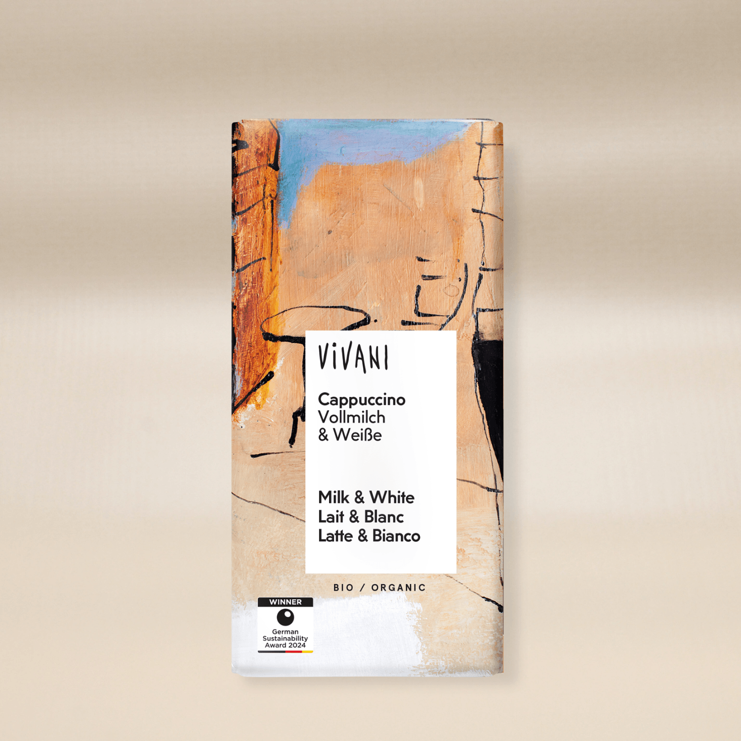 Vivani Cappuchino Choklad EKO 100g