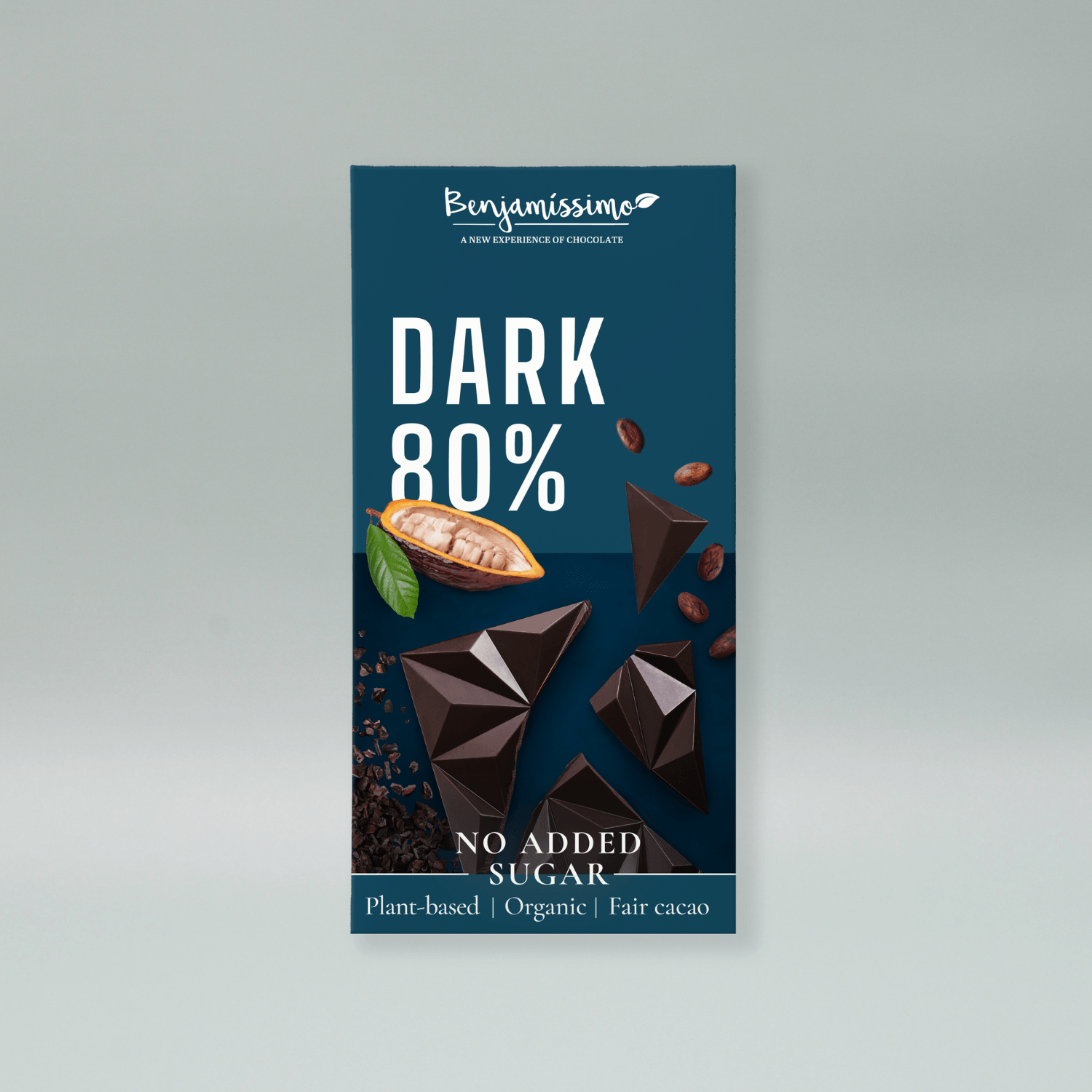 Benjamissimo Mörk 80% Sockerfri EKO 60g