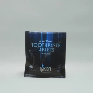 Tjikko Tandkrämstablett Fluor/Mint 15 tabletter