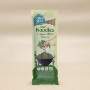 Terra Sana Brown Rice Noodles Wakame EKO&VEGAN 250g