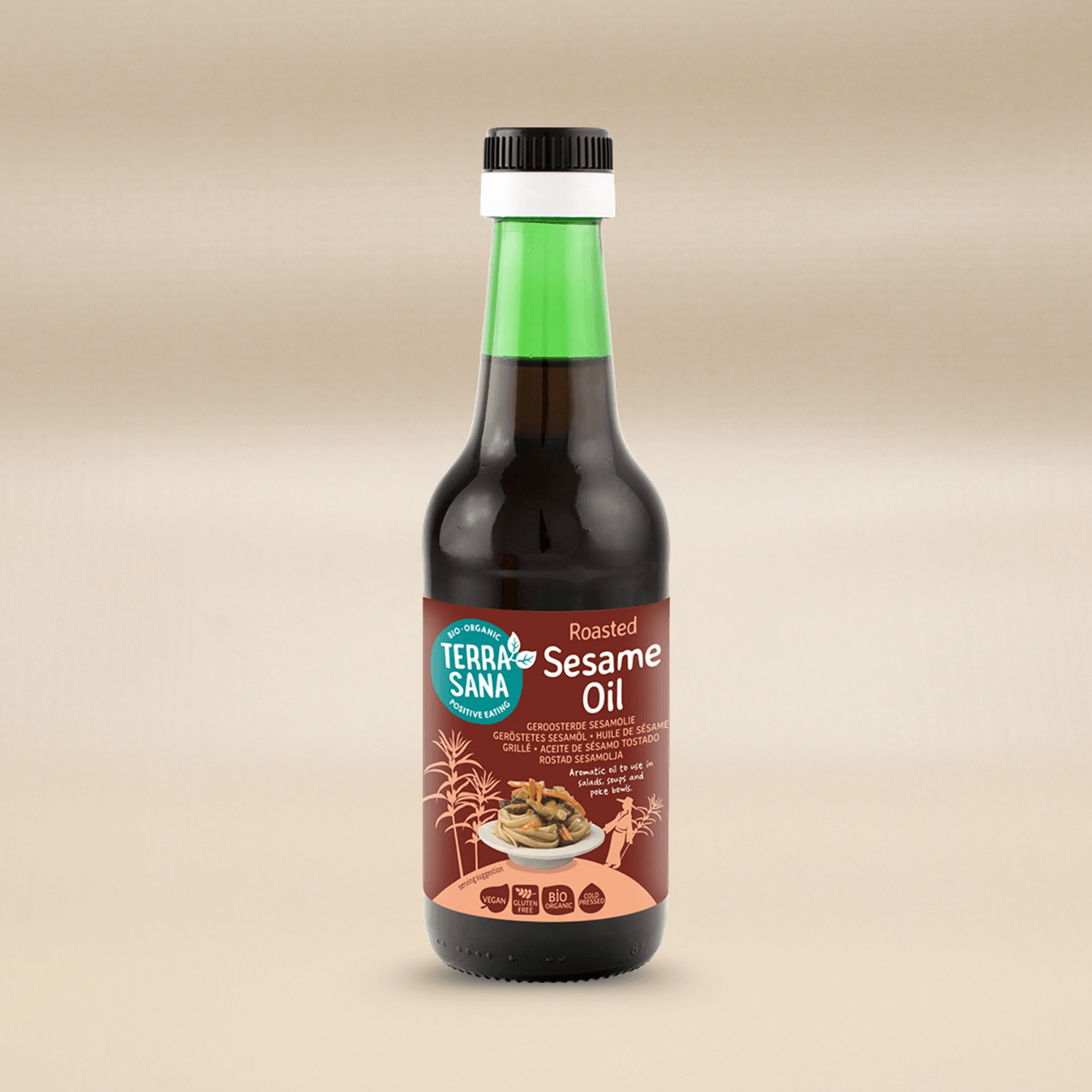 Terra Sana Roasted Sesame Oil EKO&VEGAN 250ml