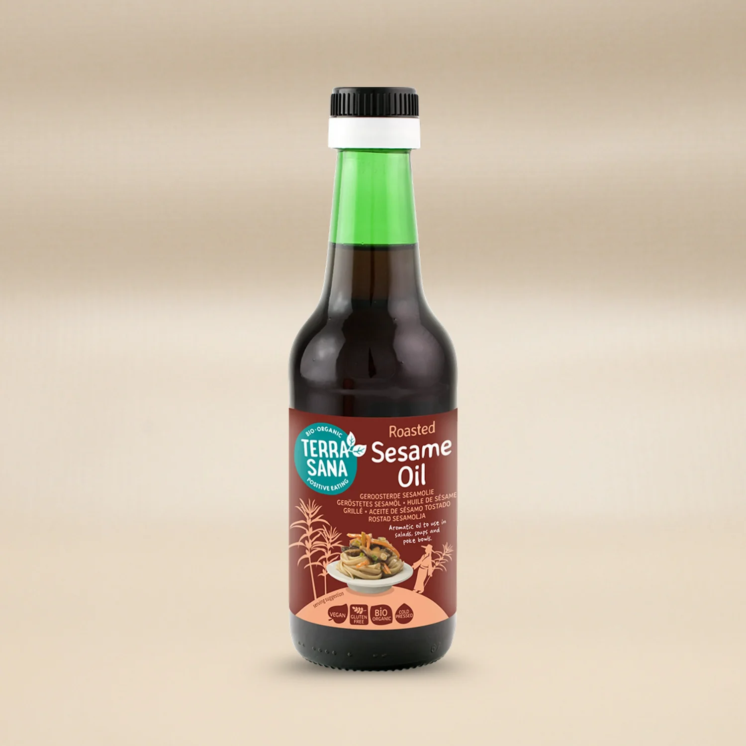 Terra Sana Roasted Sesame Oil EKO&VEGAN 250ml