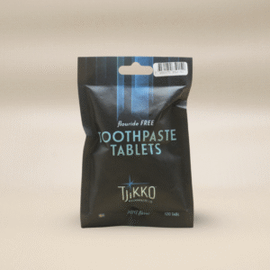 Tjikko Tandkrämstablett utan Fluor/Mint 120-Refill