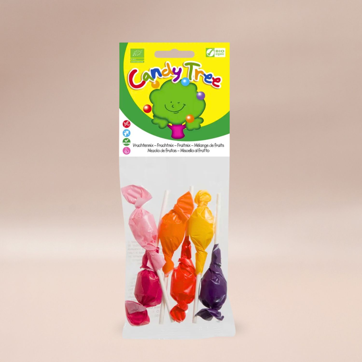 Candy Tree Klubbor Mix EKO 6st
