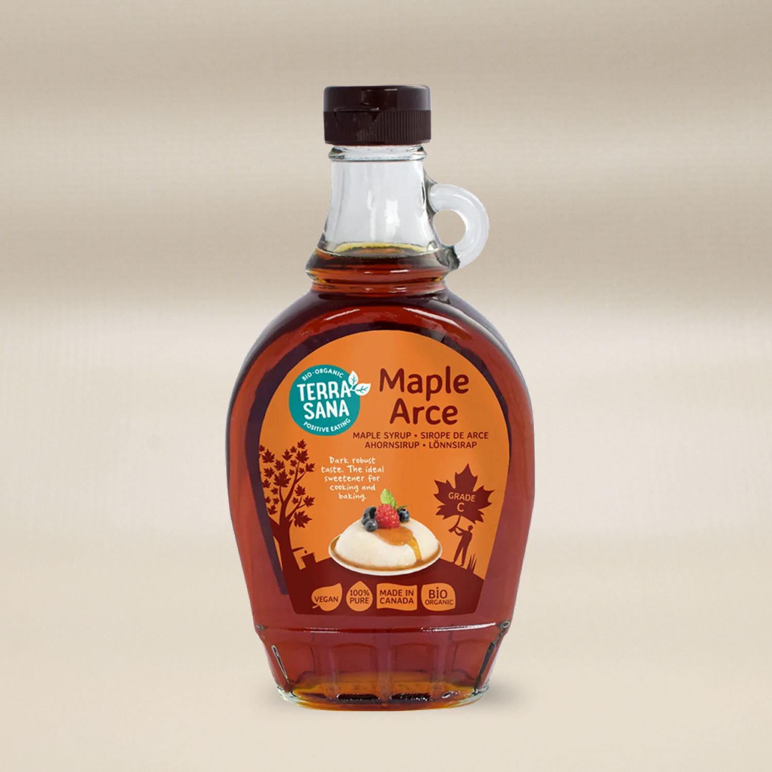 Terra Sana Lönnsirap Grade C Dark Robust 100% EKO 250ml