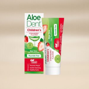 Aloe Dent Barn tandkräm jordgubb 50ml